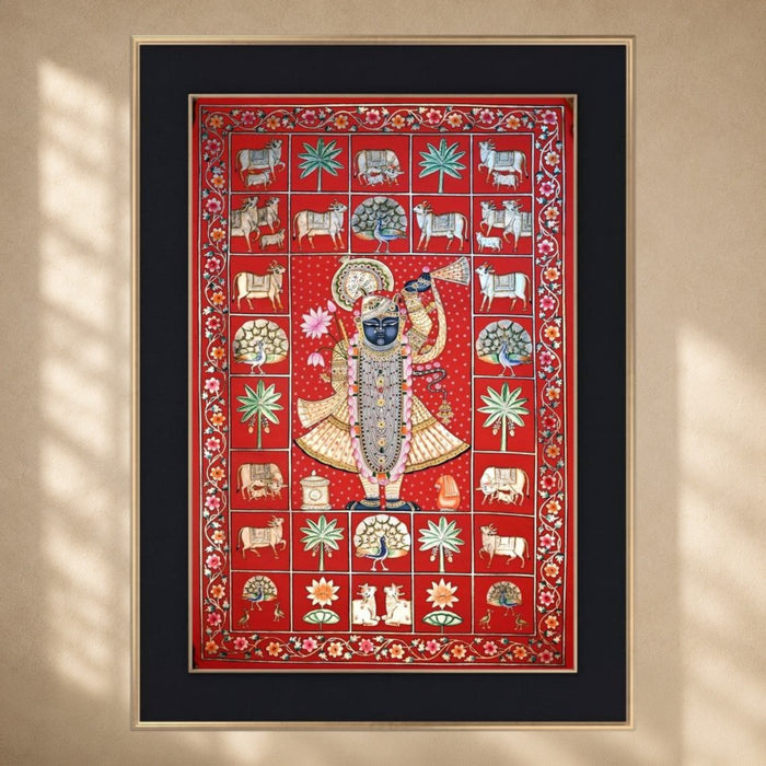 Shrinathji Pichwai Painting · 3×5 Feet