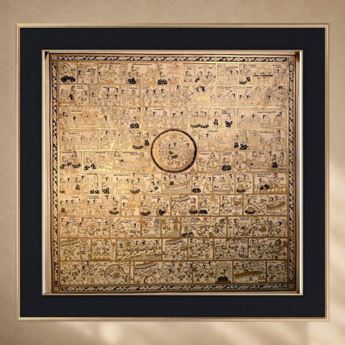 Ramayana Phad Painting · 4×4 Feet