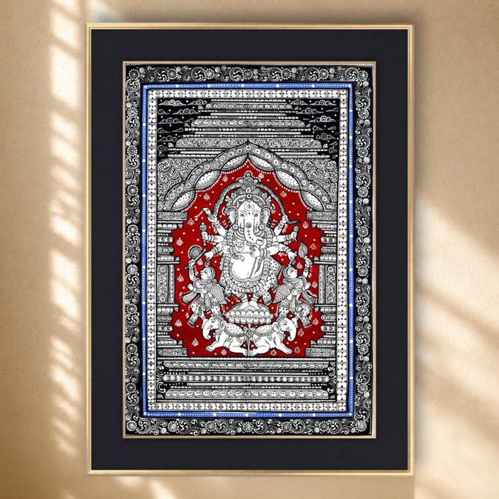 Ganesha Pattachitra · 13×19 Inches